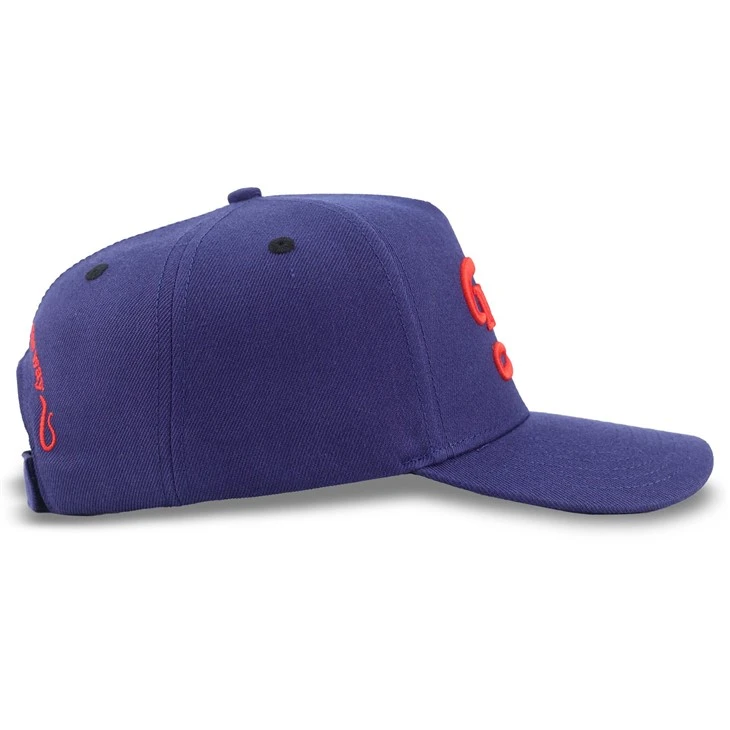 Deep Purple Serpentine Icon Baseball Cap