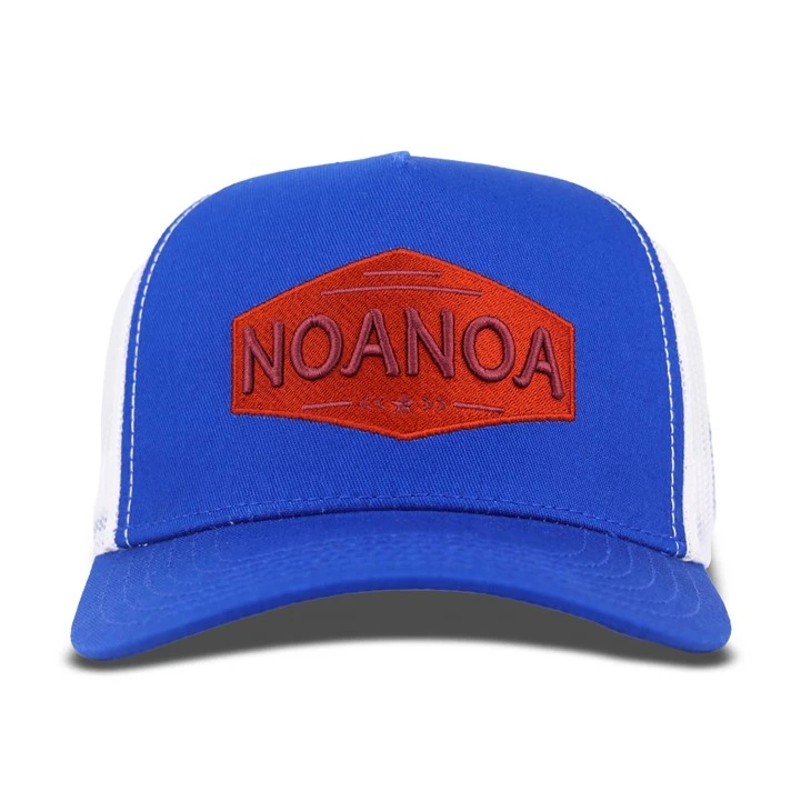 Exquisite Appliqué Embroidery Patch Trucker Cap