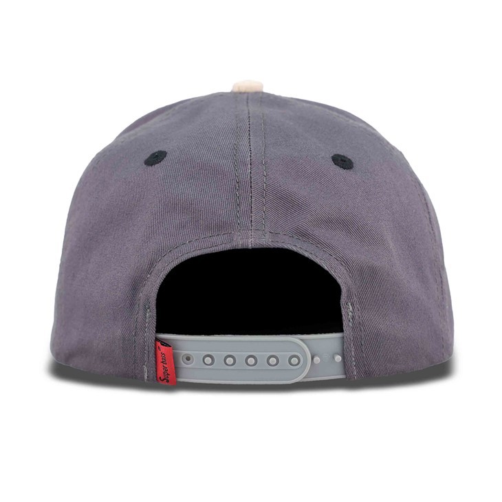 Grey Moon Embroidery Baseball Cap